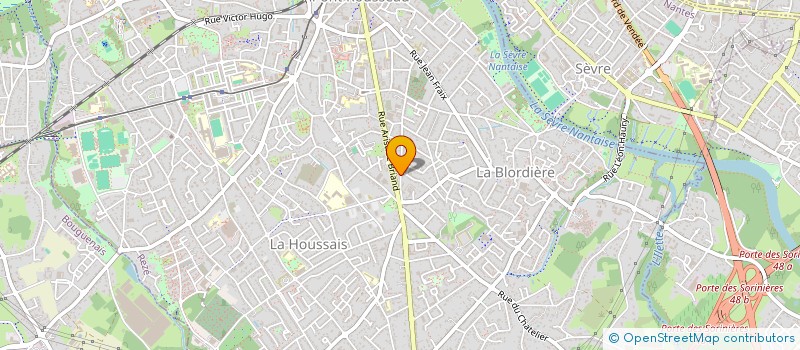 localisation de l'entreprise SOUL'PAVE à REZE