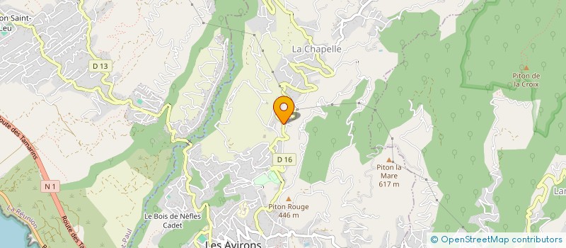 localisation de l'entreprise SOUL PITON  CILAOS