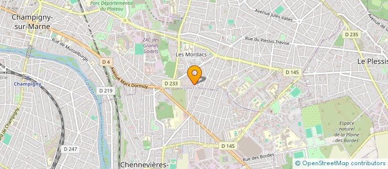 localisation de l'entreprise SOUL SQUAD MUSIC  CHAMPIGNY-SUR-MARNE