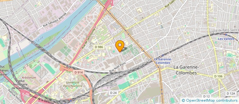 localisation de l'entreprise SOUL VELO UNIVERSEL  NANTERRE