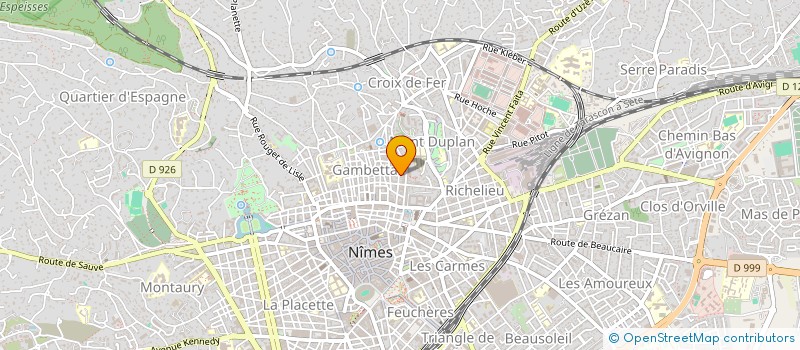 localisation de l'entreprise SOUL2FUNK  NIMES