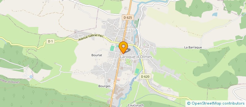 localisation de l'entreprise SOULA ET FILS à LAROQUE D'OLMES