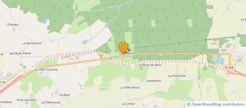 localisation de l'entreprise SOULABAIL à MERDRIGNAC