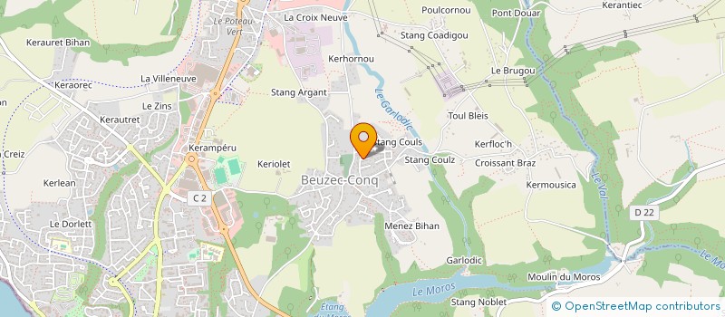 localisation de l'entreprise SOULABAILLE à CONCARNEAU