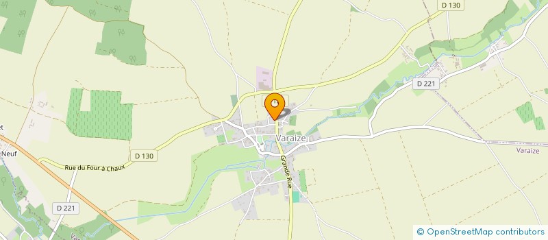 localisation de l'entreprise SOULARD  VARAIZE