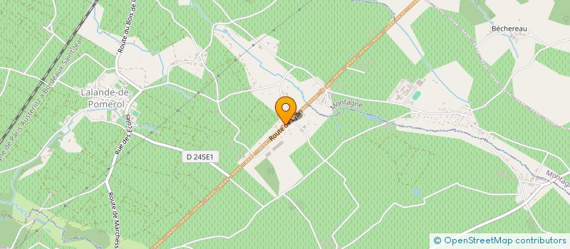 localisation de l'entreprise SOULARD ALAIN ET AUTIER ROBERT  POMEROL