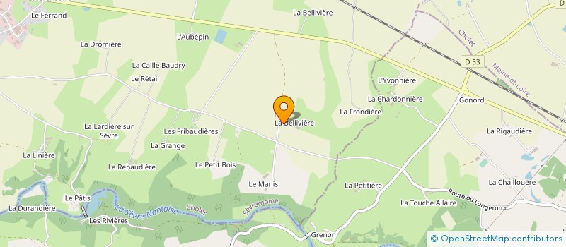 localisation de l'entreprise SOULARD AURELIEN à SEVREMOINE