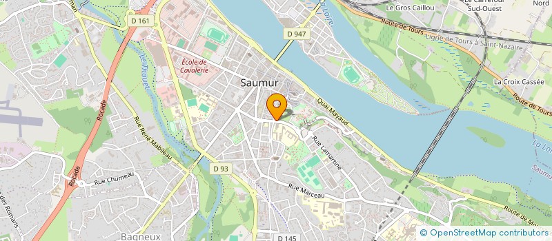 localisation de l'entreprise SOULARD LUDOVIC  SAUMUR