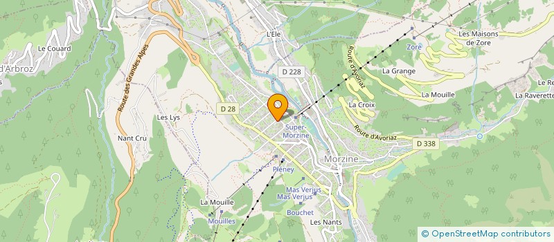 localisation de l'entreprise SOULAREG à MORZINE