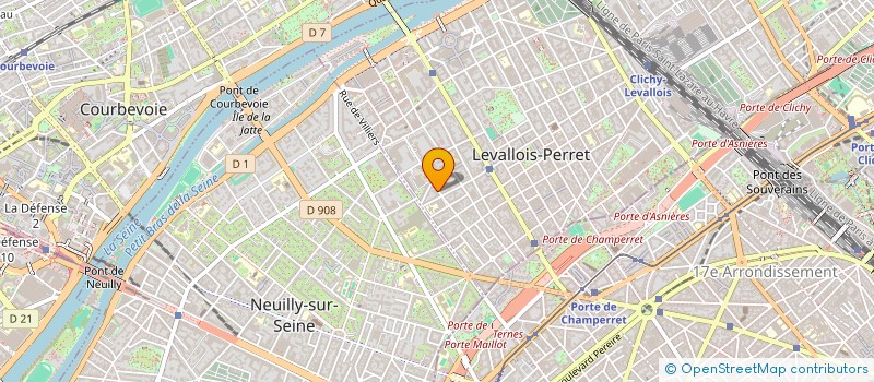 localisation de l'entreprise SOULAT à LEVALLOIS-PERRET
