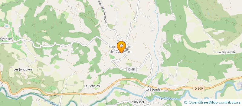 localisation de l'entreprise SOULEIADE  SAINT-MARTIN-DE-CASTILLON