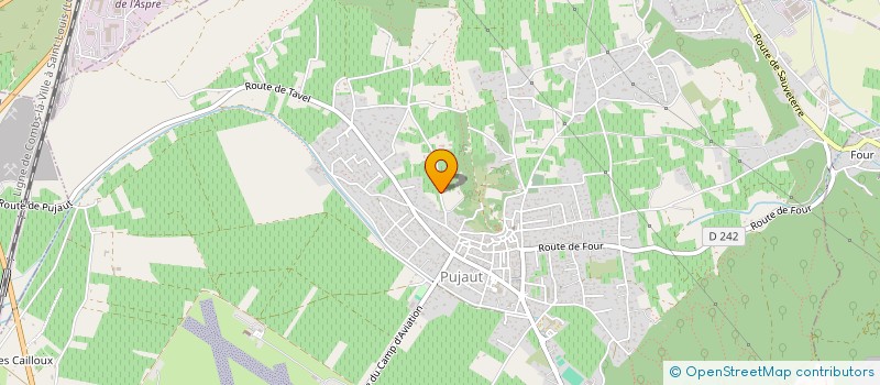 localisation de l'entreprise SOULEILLAN  PUJAUT