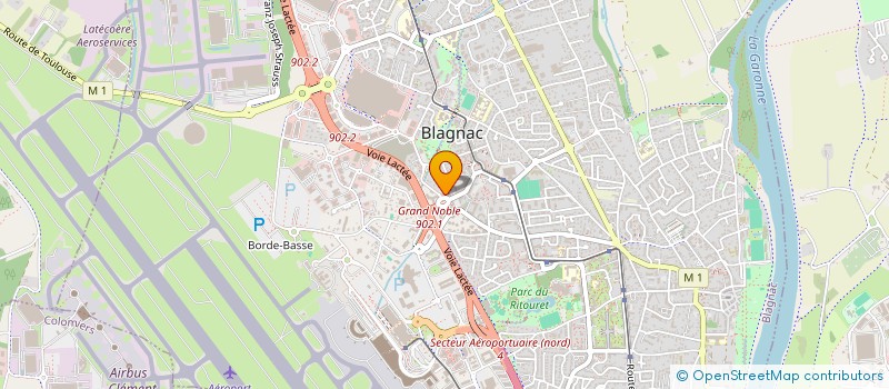 localisation de l'entreprise SOULERE - LE NEINDRE à BLAGNAC