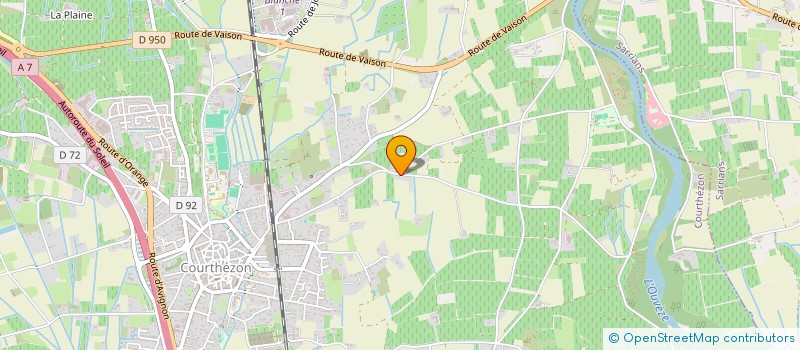 localisation de l'entreprise SOULEU E TRADICIOUN  COURTHEZON