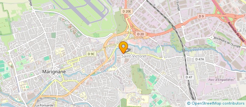 localisation de l'entreprise SOULEYMAN  SAINT-VICTORET