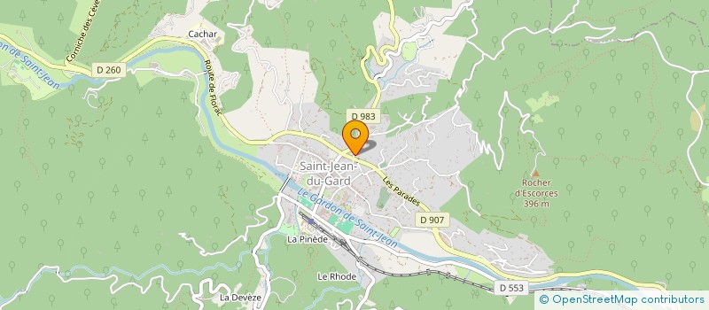 localisation de l'entreprise SOULEYROL  SAINT-JEAN-DU-GARD