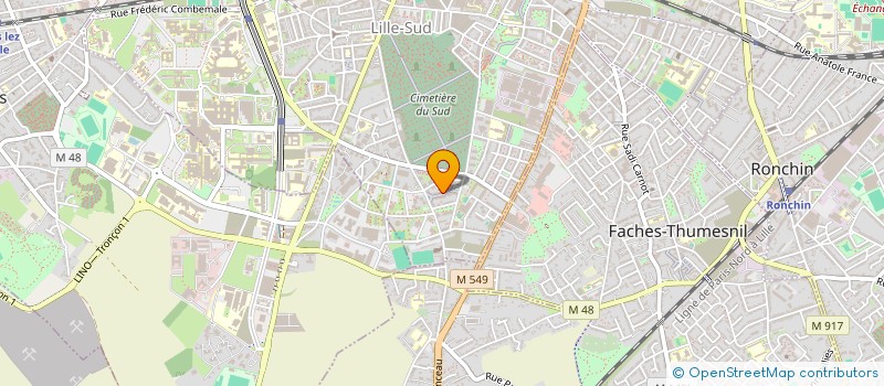 localisation de l'entreprise SOULI TRANSPORTS  LILLE