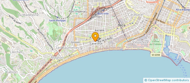 localisation de l'entreprise SOULIDARI CONNECTION à NICE