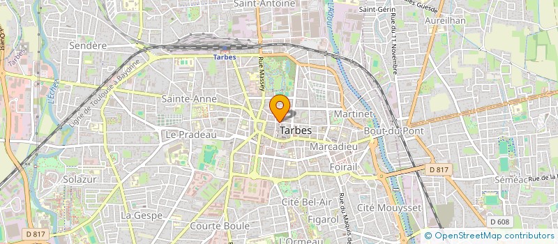 localisation de l'entreprise SOULIE MAUVEZIN  TARBES