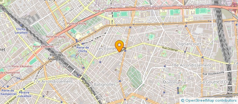 localisation de l'entreprise SOULIEB à PARIS