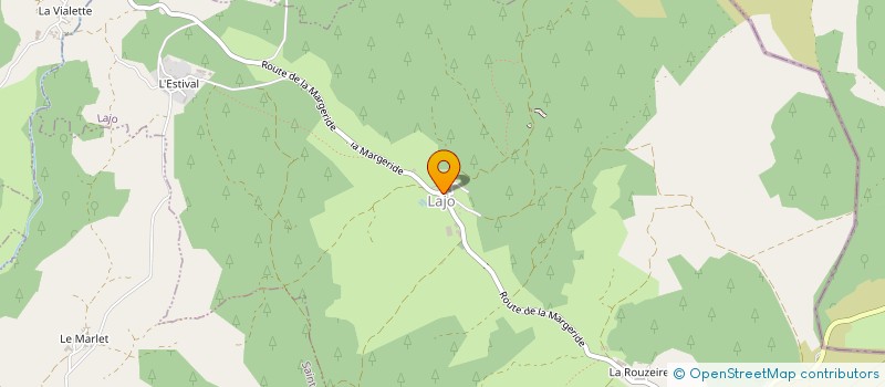 localisation de l'entreprise SOULIER ENERGIE  LAJO