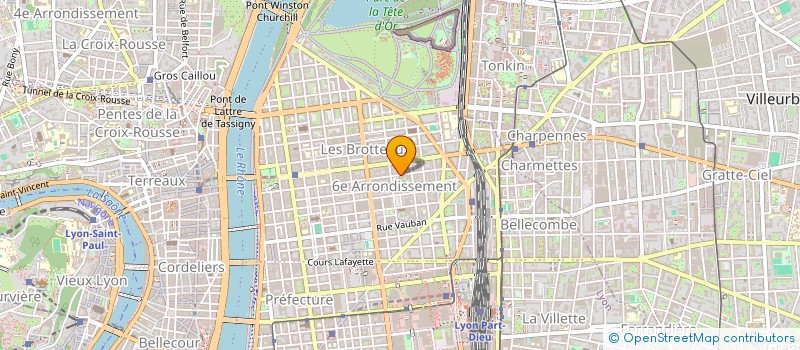 localisation de l'entreprise SOULIER ET ASSOCIES  LYON