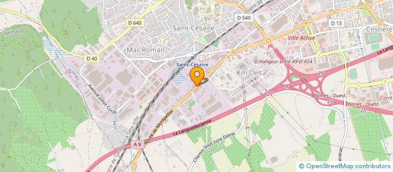 localisation de l'entreprise SOULIER FRERES à NIMES