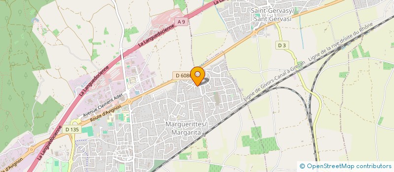 localisation de l'entreprise SOULIER MORGAN  MARGUERITTES