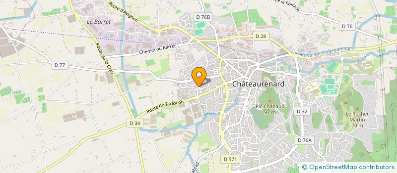 localisation de l'entreprise SOULIMANI CONCEPTION & REALISATION  CHATEAURENARD