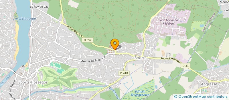 localisation de l'entreprise SOULKITCHEN à SOORTS-HOSSEGOR