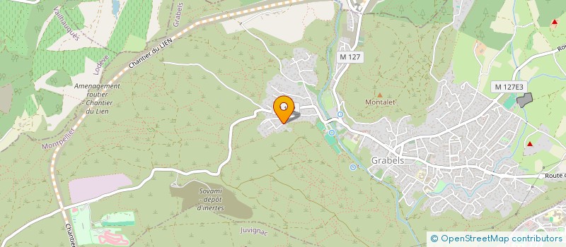 localisation de l'entreprise SOULMATE  GRABELS