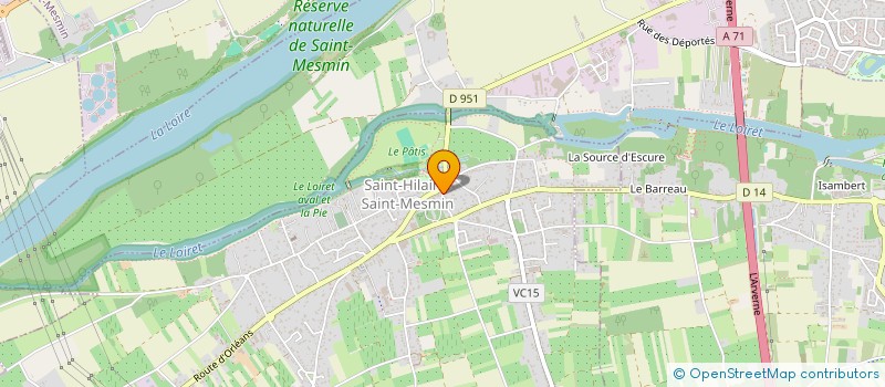 localisation de l'entreprise SOULMONKEY à SAINT-HILAIRE-SAINT-MESMIN