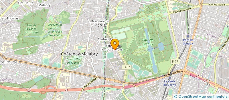 localisation de l'entreprise SOULNESS  CHATENAY-MALABRY