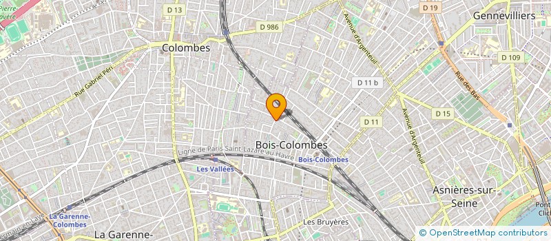 localisation de l'entreprise SOULSTICE MUSIC à BOIS-COLOMBES