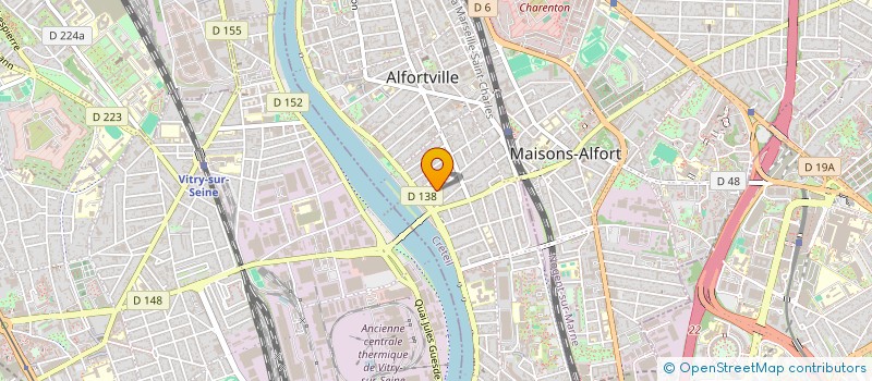 localisation de l'entreprise SOULT à ALFORTVILLE