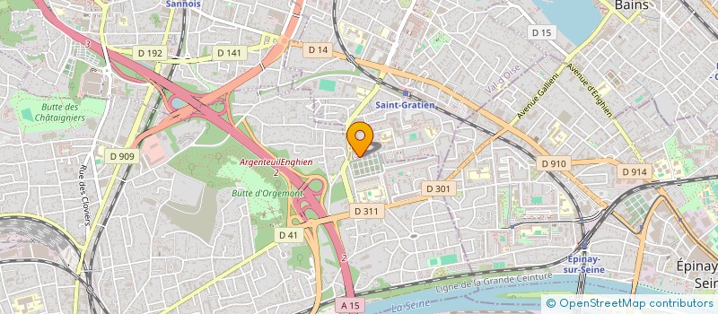 localisation de l'entreprise SOULTAN TRANSPORT  SAINT-GRATIEN