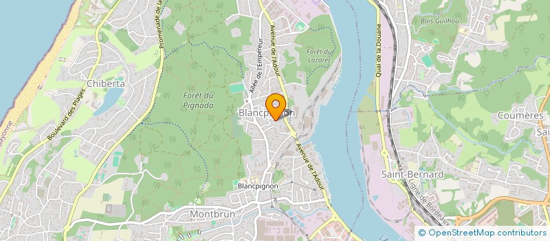 localisation de l'entreprise SOULTREKKER PRODUCTIONS  ANGLET