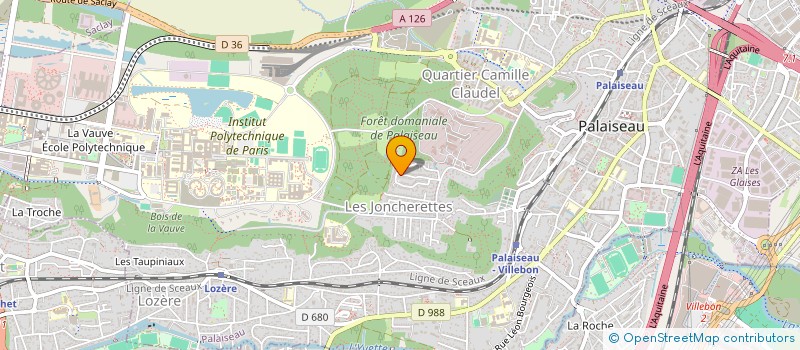 localisation de l'entreprise SOULVILLE à PALAISEAU