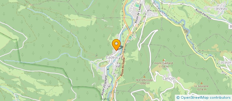 localisation de l'entreprise SOUM DES SALETTES  CADEAC