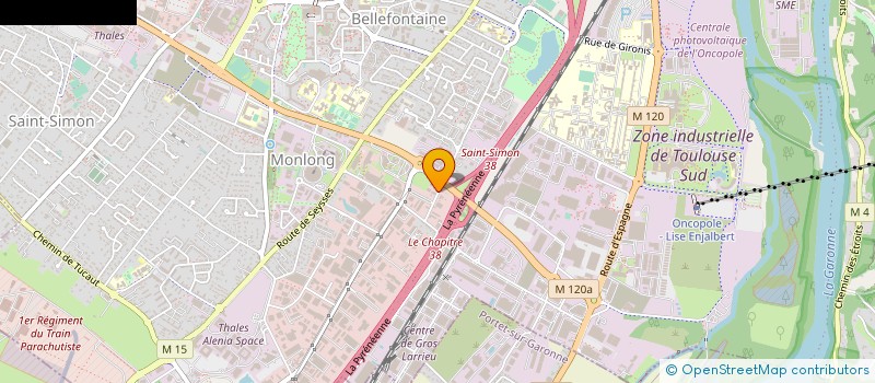localisation de l'entreprise SOUM FRERES à TOULOUSE