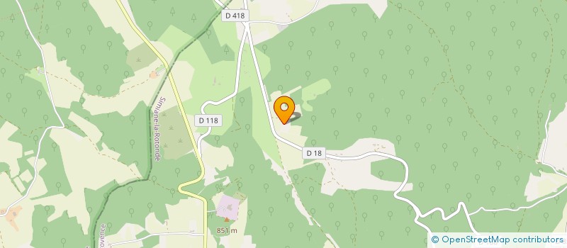 localisation de l'entreprise SOUMAILLE DAVID MACONNERIE GENERALE  REVEST-DU-BION