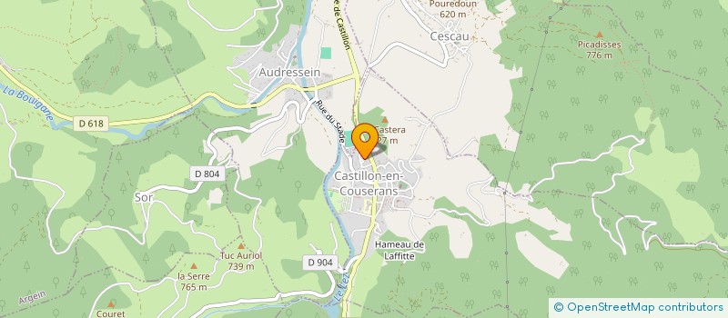 localisation de l'entreprise SOUMANDCO à CASTILLON-EN-COUSERANS