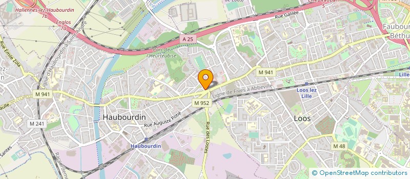 localisation de l'entreprise SOUMEL  HAUBOURDIN