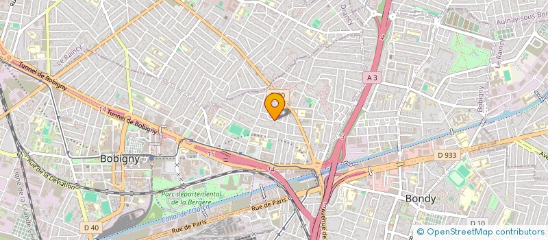 localisation de l'entreprise SOUMMAM FRUITS  BOBIGNY