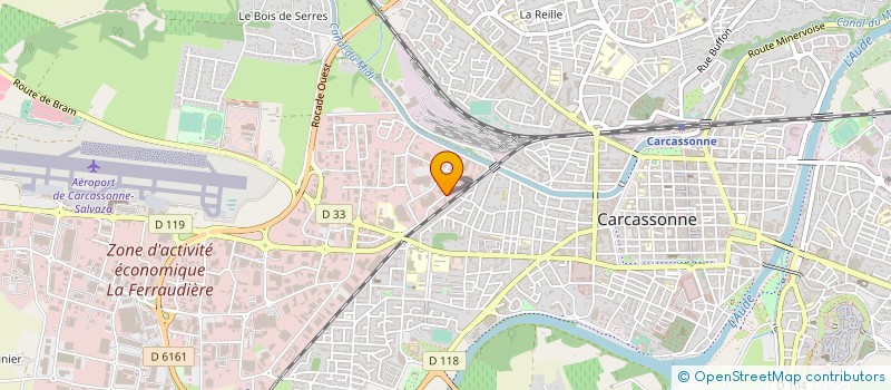 localisation de l'entreprise SOUMMAM PNEUS  CARCASSONNE