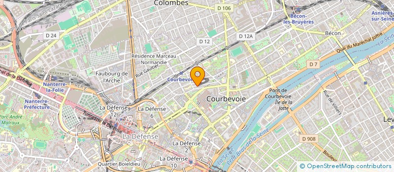 localisation de l'entreprise SOUMPOU DO RATI à COURBEVOIE