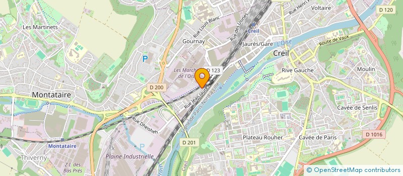localisation de l'entreprise SOUN FA à CREIL