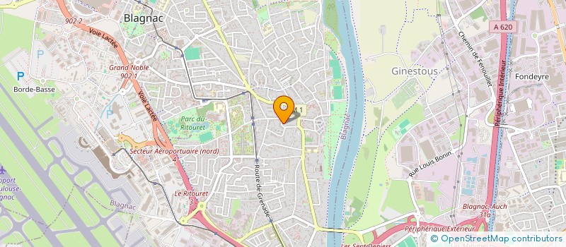 localisation de l'entreprise SOUNA 2 à BLAGNAC