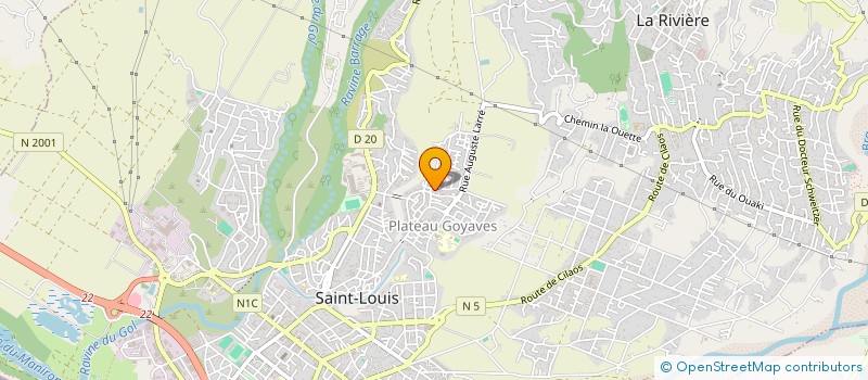 localisation de l'entreprise SOUND  SAINT-LOUIS