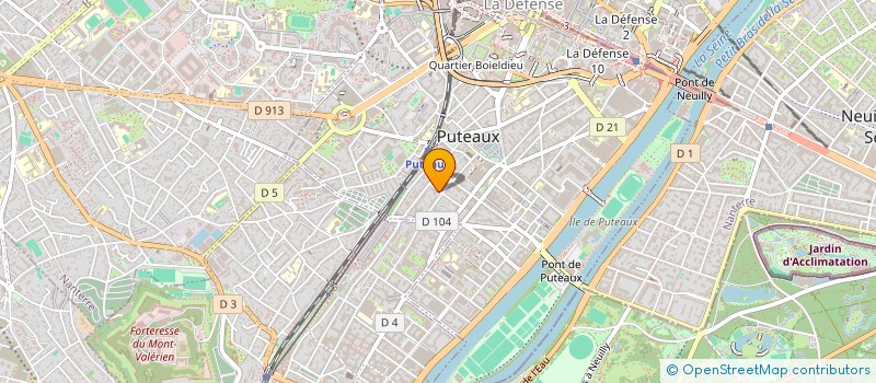 localisation de l'entreprise SOUND AUTO RADIO FRANCE à PUTEAUX